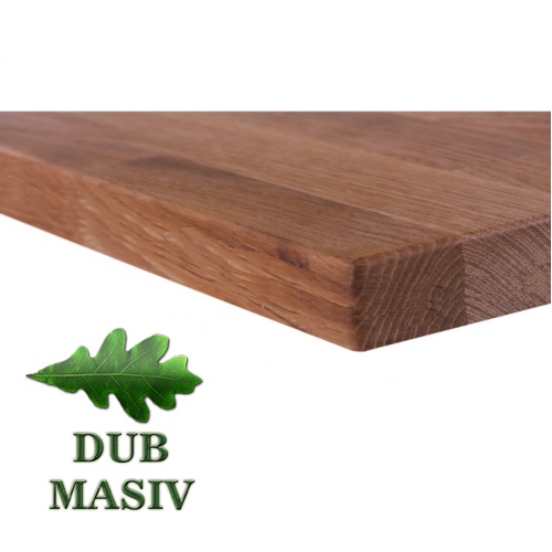 Desky ke stolu dub masiv síly 40 mm